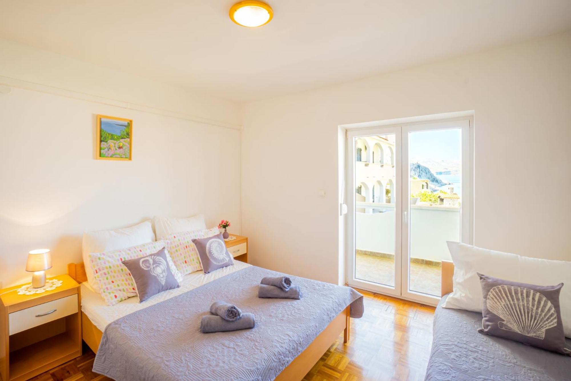 Jasko I Jelica Beautiful View Apartment Metajna Ruang foto